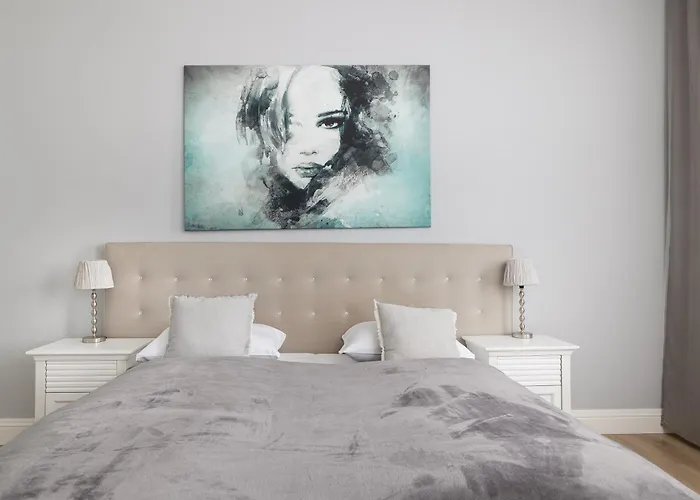 Stylish With River View And Desk For Remote Work In By Renters Щецин