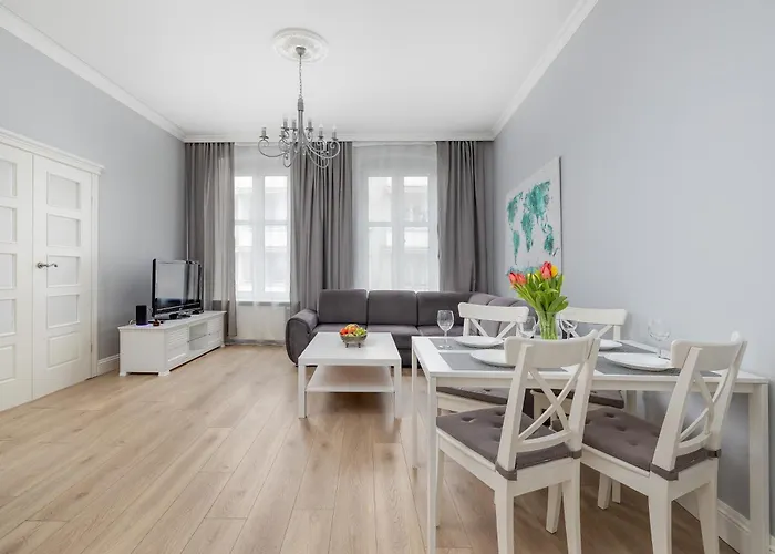 Stylish With River View And Desk For Remote Work In By Renters * Щецин